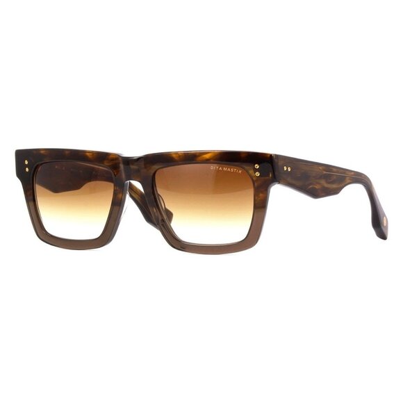 New Dita Mastix Havana Square DTS712 02 Sunglasses Women - Picture 1 of 6